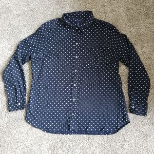 Gap Star Print Button down
